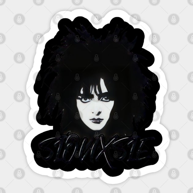 Siouxsie and the banshees Sticker by Masa sih